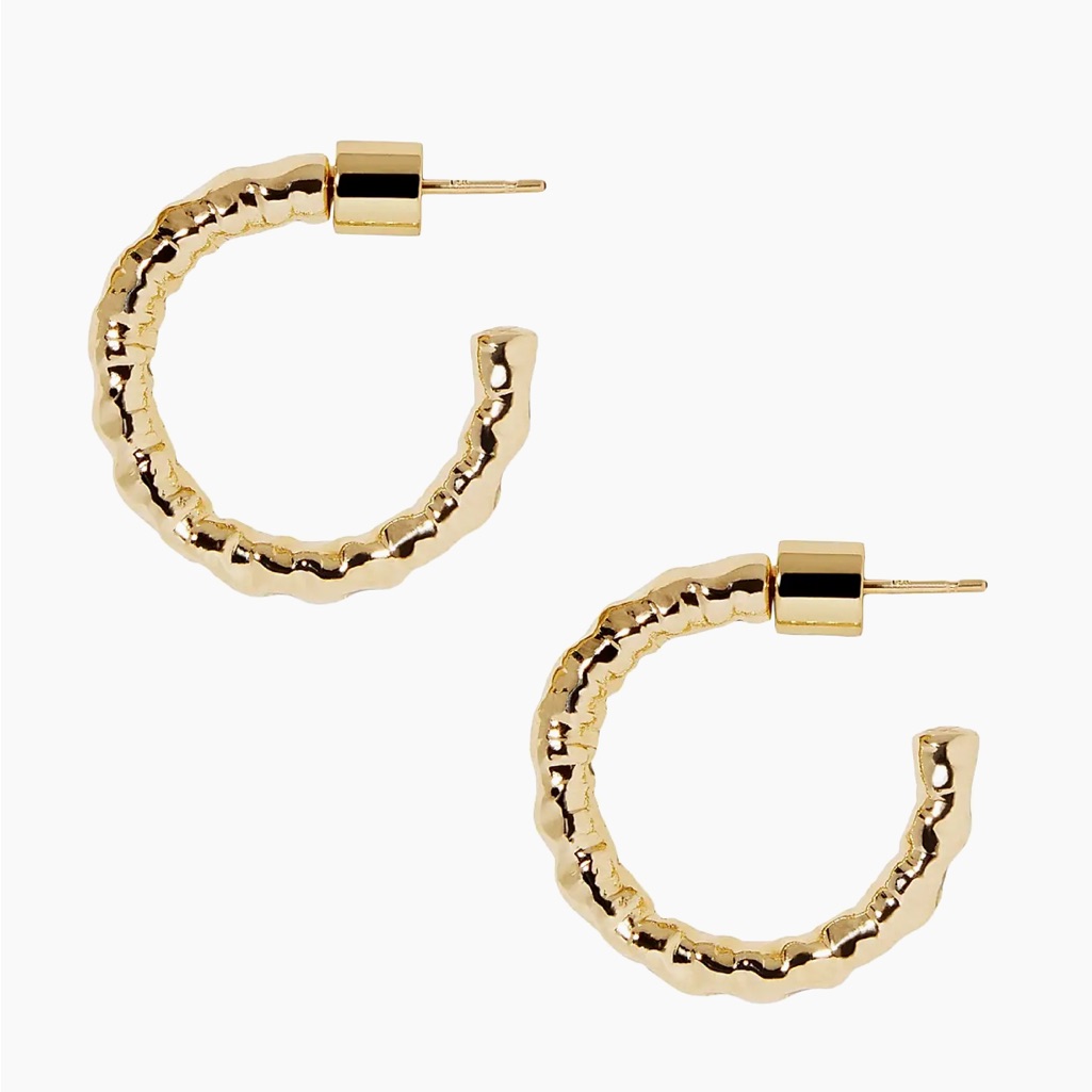 Jennifer Fisher Hailey Hoops In Gold 150$